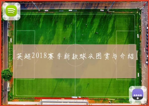英超2018赛季新款球衣图赏与介绍