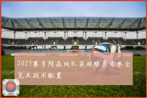 2025赛季阿森纳队英超球员名单全览及战术配置